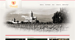 Desktop Screenshot of danieliwinery.com